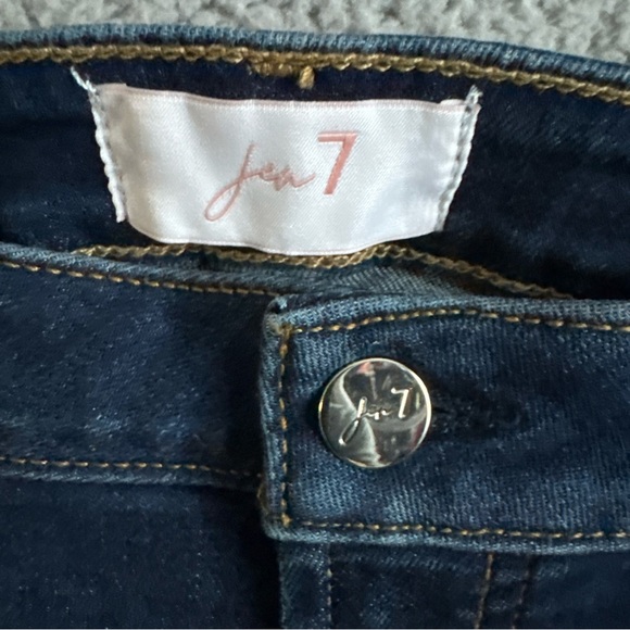 7 For All Mankind Jen7 High Rise Ankle Skinny Stitch Fit Exclusive Women 10 NWT - Picture 7 of 13